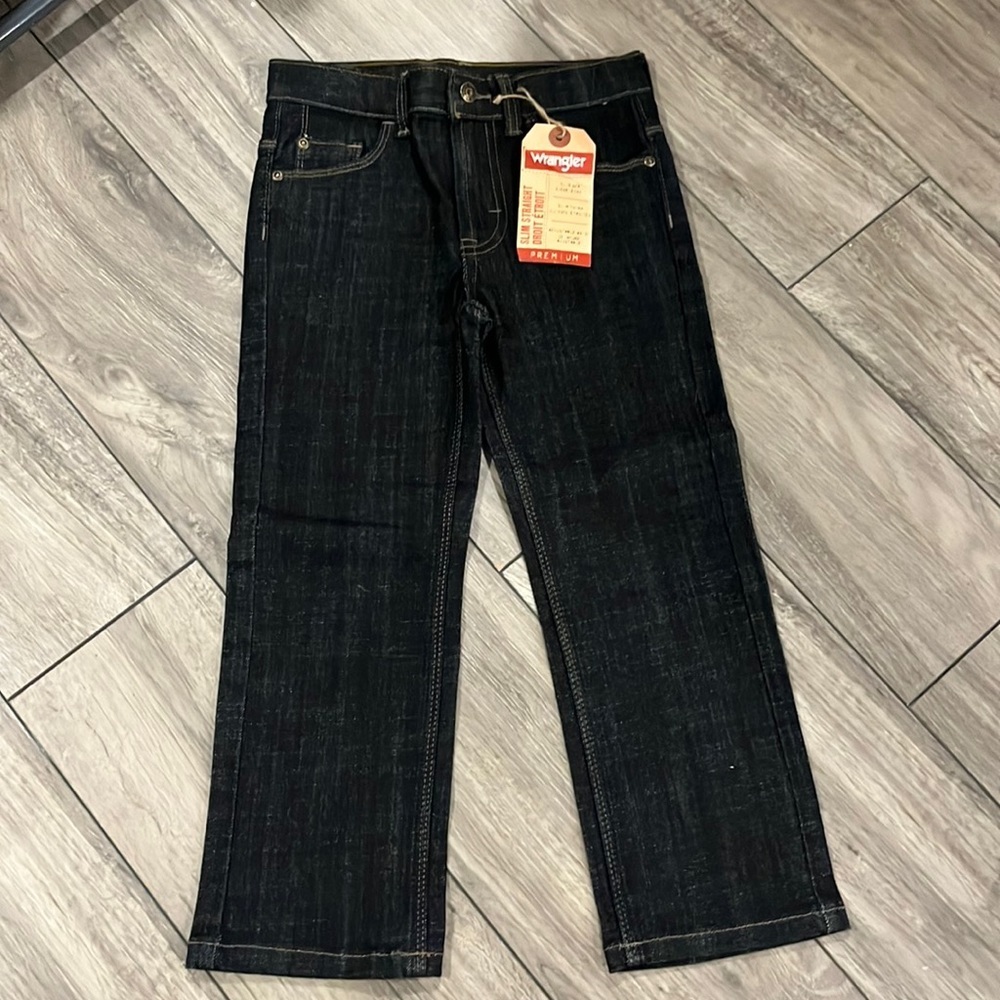 NWT Wrangler slim jeans adjustable waist